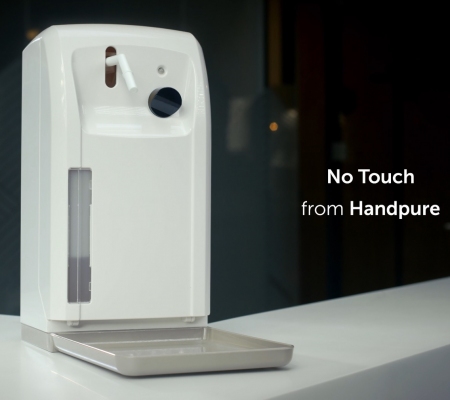 New Handpure Automatic No-touch Sanitizer Dispenser Video